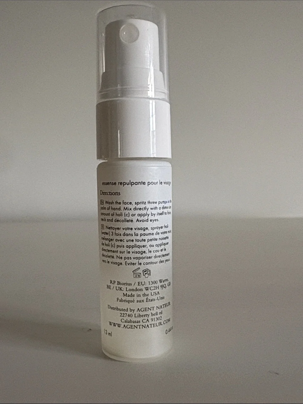 $10💕 AGENT NATEUR Holi(water) Pearl and Rose Hyaluronic Essence